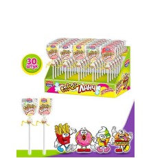 Карамель Канди Клаб 15гр*30*(12бан) Crazy Ланч на палочке