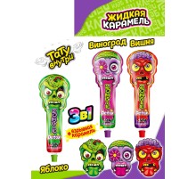 Жидкая конфета Канди Клаб  7гр*30*(12бл) Zombie Detox (со взрывной карамелью) ассорти