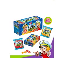 Жевательная конфета Канди Клаб 14гр*24*(12бл) Битва Кораблей Новинка!