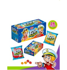 Жевательная конфета Канди Клаб 14гр*24*(12бл) Битва Кораблей Новинка!