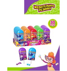 Жевательная резинка Канди Клаб  7гр*30*(12бл) Семь королевств Мороженка ассорти