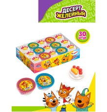 Желейный десерт  Канди Клаб 24гр*30*(12бл) Джелли Лапка (Три Кота) Новинка!!