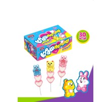 Зефир Канди Клаб 10гр*30*(12бл) Крашмеллоу на палочке