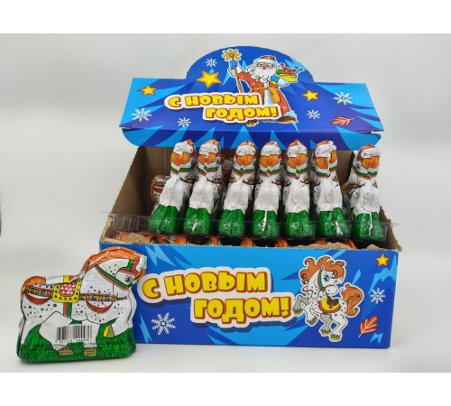 Фигурка из конд.глазури Канди Клаб  60гр*20*(4бл) Лошадка