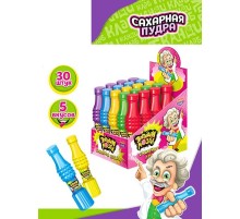 Сахарная пудра Канди Клаб 15гр*30*(12бл) Запудри Мозги в бутылочках 