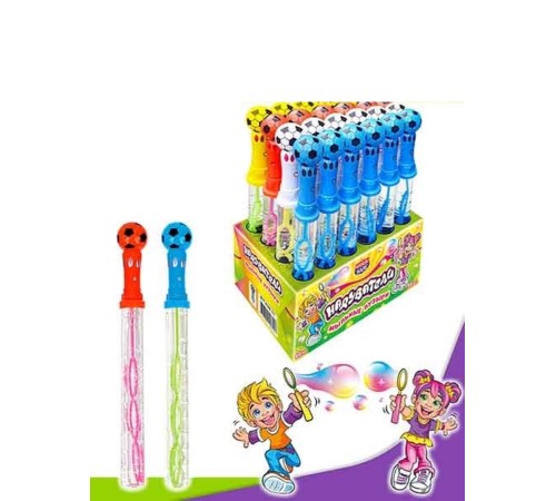 Мыльные пузыри Надуватели 60мл*24*(12бл) Футбол