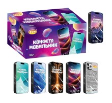 Жевательная конфета Мобильник  3гр*30*(24бл) ZVN