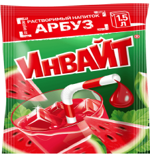 INVITE  растворимый напиток 12гр*24*(6бл) Арбуз