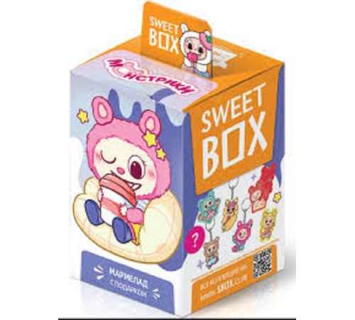 СвитБокс SWEET BOX мармелад с подарком 10гр*10 МОНСТРИКИ
