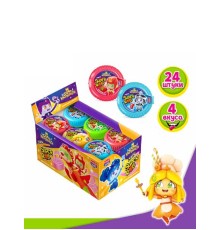 Жевательная резинка Канди Клаб 12гр*24*(16бл) SUPER ROLL TATTOO Семь Королевств