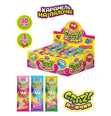 Карамель Канди Клаб 10гр*30*(12бл) Crazy Пончик
