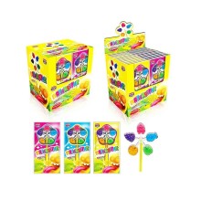 Карамель Канди Клаб 12гр*30*(12бл) Пятицветик фрукты