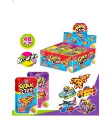 Карамель Канди Клаб Мягкая  5гр*40*(12бл) Супер Стик с 3D пазлом Техника