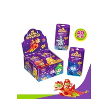 Карамель Канди Клаб Мягкая  5гр*40*(12бл) Супер Стик с тату (Семь королевств)