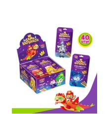 Карамель Канди Клаб Мягкая  5гр*40*(12бл) Супер Стик с тату (Семь королевств)