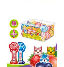 Мармелад Канди Клаб 13гр*50*(12бл) Лапка мармелад на палочке