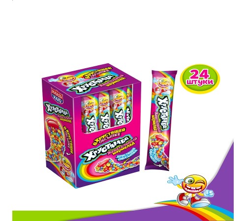 Мармелад Канди Клаб 15гр*24*(12бл) Хрустямба 