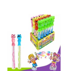 Мыльные пузыри Надуватели 60мл*24*(12бл) Зверята