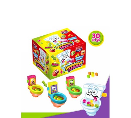 Сахарное драже Канди Клаб  2гр*30*(12бл) Прикольный горшочек