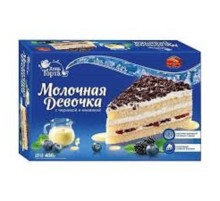 Торт"Черемушки"Молочная девочка 400г*6 