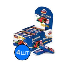 Мини-рулеты"Мастер Десерта"35г*24*(4бл) Ягодный сбор