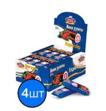 Мини-рулеты"Мастер Десерта"35г*24*(4бл) Ягодный сбор