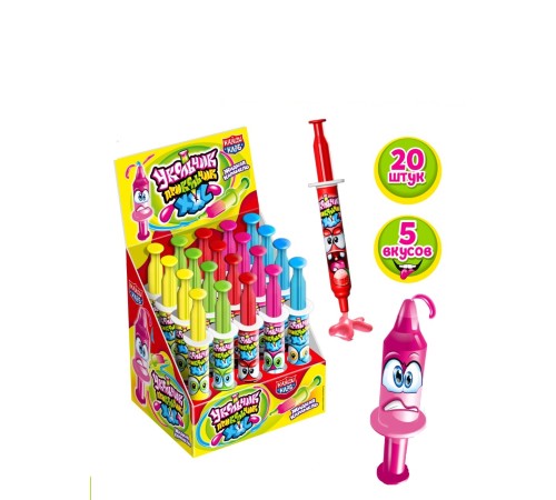 Жидкая конфета Канди Клаб 20мл*20*(12бл) Укольчик-прикольчик XXL