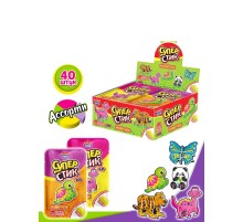 Карамель Канди Клаб Мягкая  5гр*40*(12бл) Супер Стик с 3D пазлом Животные