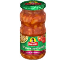 Фасоль печеная по-домашнему Дядя Ваня 370г*12