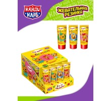 Жевательная резинка Канди Клаб 20гр*24*(12бл) Бабл Паста ассорти (Три кота) Новинка!!