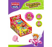 Жевательная резинка Канди Клаб 19гр*24*(12бл) SUPER ROLL TATTOO XXL
