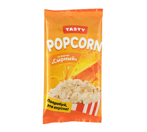 ПопКорн для СВЧ TASTY 100гр*18 Сырный