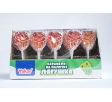 Карамель Канди Клаб Yakar 16гр*30*(10бл) Лягушка