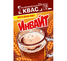 INVITE  растворимый напиток 12гр*24*(6бл) Квас