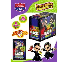 Карамель Канди Клаб Взрывная  3гр*24*(12бл) BLACK Челендж