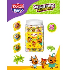 Мармелад Канди Клаб 10гр*30*(20бан) Три кота Новинка!!