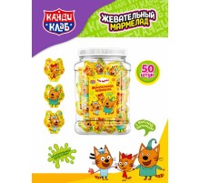 Мармелад Канди Клаб 12гр*50*(12бан) Три кота Новинка!!