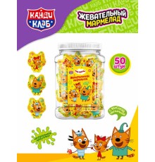 Мармелад Канди Клаб 12гр*50*(12бан) Три кота Новинка!!