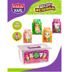 Желейный десерт  Канди Клаб  9гр*100*(6бл) Джелли Шейк вкус ассорти