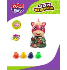 Желейный десерт  Канди Клаб 13гр*100*(6бан) Единорог