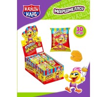 Зефир Канди Клаб 10гр*30*(12бл) Crazy наггетс Маршмеллоу в хрустящей обсыпке