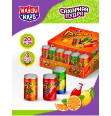 Сахарная пудра Канди Клаб 10гр*20шт*(12бл) Газировка