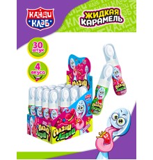 Жидкая конфета Канди Клаб 20гр*30*(12бл) Ложечка  Мазни Лизни Новинка!!!