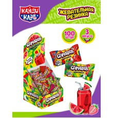 Жевательная резинка Канди Клаб  2,8гр*100шт*(16бл) Gumster