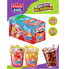 Желейный десерт  Канди Клаб 65мл*20шт*(12бл) Джелли айс