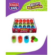 Желейный десерт  Канди Клаб 32гр*30*(12бл) Расплавь мозги вкус ассорти Новинка !!
