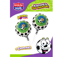 Карамель Канди Клаб Лизунец MAXI  62гр*24 Футбол