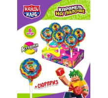 Карамель Канди Клаб Лизунец MAXI 112гр*24* Блокс