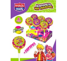 Карамель Канди Клаб Лизунец MAXI 112гр*24* Азия