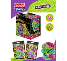 Карамель Канди Клаб 15гр*12*(12бл) Зомбила Новинка !!